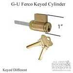Schlage 5-PIN SC1 Brass Face Cylinder American Flat Tailpiece 1-3/4" Door. Fixed Price $29.32.