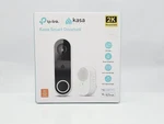 Kasa Smart Video Doorbell Wired 2K Camera Chime Night Vision Audio Alexa KD110. Fixed Price $30.00.
