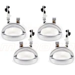 For 07-2012 Dodge Nitro Interior Right Left 4PCS Door Handles Satin Chrome 3.7L. Fixed Price $19.59.