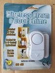 Wireless Alarm & Chime Hampton Direct 20975 White For Windows Doors. Fixed Price $8.95.