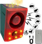 Chunhee Solar Outdoor Motion Sensor Alarm With Dog Barking Gunshot Sound, Suppor. Fixed Price $40.79.