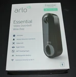 Arlo Essential Wire-free Doorbell Black AVD2001B-100NAS. Fixed Price $69.98.