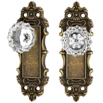 Antique Dummy Knobs Interior Bronze 2 Pack Crystal Glass Closet.... Fixed Price $52.14.