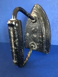 C1886 Ohio Antique "acw" 5-1/2 Lbs Pan French 1700S NO.6 Sad Iron Sonoma. Fixed Price $53.60.