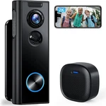 Xtu Doorbell Camera Wireless No Subscription 2K Video Chime 2-WAY. Fixed Price $74.70.