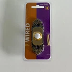 Heath Zenith Wired Polished Brass Finish Push Button Door Bell DW-925. Fixed Price $7.15.