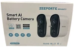 Zeeporte Security Smart Ai Battery Camera CG6S. Fixed Price $49.99.