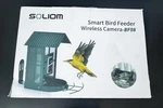 Soliom BF08S Smart Hd Video Camera Bird Feeder With Solar Panel & Wifi Connect. Fixed Price $82.00.