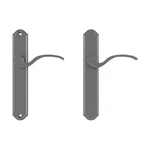 Brixwell Munchen Handle Set 8-3/4" Length, Brass, Brushed Chrome Finish. Fixed Price $332.66.