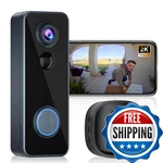 Doorbell Camera Wireless, Head-to-toe Video No Subscription REQUIRED,2K Hd Liv. Fixed Price $88.22.