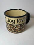 Petrageous Designs Large Dog Lover Mug Brown Paw Prints Coffee Cup. Fixed Price $14.99.