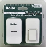 Kaito KA112 Battery-free Wireless Doorbell With 38 Ring Tone. Fixed Price $9.99.
