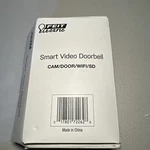 Feit Electric Smart Video Doorbell W/ Wifi Motion Detection Two-way Audio. Fixed Price $39.99.