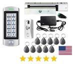 Rfid Access Control System Kit With Keypad Electromagnetic Lock 300KG/660LBS. Fixed Price $132.99.