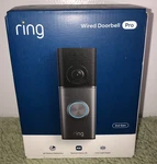 New Sealed Ring Wired Doorbell Pro (3RD Gen) Retinal 4K Ultra-clear Video 10X Z. Fixed Price $149.95.