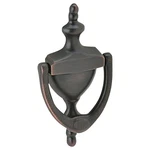Schlage SC2-3125-716 Door Knocker, Solid Brass, Aged Bronze, 3-15/16 Mounting. Fixed Price $33.60.