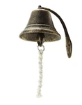Qwork Vintage Cast Iron Doorbell, Dinner Red Copper Hanging Retro.... Fixed Price $27.22.