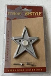 Restore & Restyle Silver Star Wired Push Button Doorbell. Fixed Price $5.00.