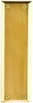 Elegant Polished Brass Push Plate - Warehouse New York 701021. Fixed Price $123.99.