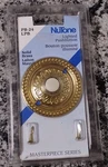 Vtg Nutone PB-24LPB Solid Brass Pushbutton Lighted Door Bell Ornate Nos. Fixed Price $19.95.