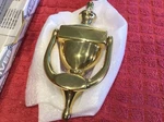 Ives Hardware Vintage Door Knocker Polished Brass Nos 02-3100-605 752B. Fixed Price $24.00.