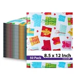 Fosmon 50 Pack 8.5 X 12 Lightweight Bubble Padded Shipping Envelopes Bag. Fixed Price $41.99.
