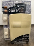 Heath Zenith Wireless Battery Operated Door Chime Kit SL6162-B New Nos. Fixed Price $29.87.