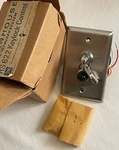 Vintage Rittenhouse Fire Intruder System 622 Keylock Control Switch Emerson. Fixed Price $34.89.