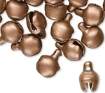 100 Matte Copper Plated Steel 6MM Round Jingle Bell Charms With Clappers. Fixed Price $8.97.