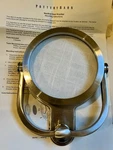 New In Box Pottery Barn Nautical Nickel Porthole Door Knocker. Fixed Price $79.00.