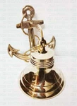 Brass Nautical Anchor Ship Hanging Door Bell W/bracket & Rope Lanyard Wall Cor. Fixed Price $71.92.