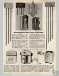 1957 Paper Ad Door Bell Chimes Nu-tone Majestic Symphonic Continental Jewel. Fixed Price $7.99.