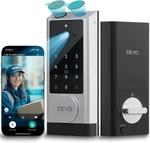 Devo G1 Video Smart Lock W/ Camera Doorbell App Remote 6-IN-1 Keyless. Fixed Price $89.95.