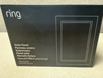 Ring Solar Panel- Fork Connector White. Brand New Sealed! See Pics Model!. Fixed Price $35.00.