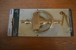 7" Gatehouse Brass Finish Door Knocker. Fixed Price $8.00.