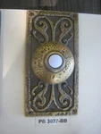 Teiber Craftmade PB3037-BB Traditional Surface Mount Doorbell Burnished Brass. Fixed Price $18.99.