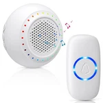 Wireless Doorbell, Physen Chime Kits With 1 Transmitter Receiver Wate. Fixed Price $15.99.