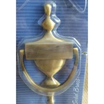 National V1914 Antique Brass Door Knocker 7" Solid Front Hardware. Fixed Price $16.00.