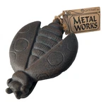 Ladybug Door Knocker, Giftcraft Inc. Metal Works, Cast Iron 6 X 3.5 Inch. Fixed Price $19.99.