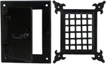 A29 Hardware Cast Iron Speakeasy Grill/grille With Viewing Door, Black P.... Fixed Price $49.71.