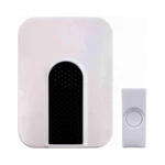 Heath Wireless Doorbell Kit, Plug-in, White/black 18000083. Fixed Price $15.00.