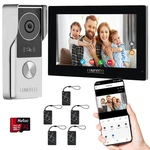 Lumobell Wired Video Doorbell Camera Indoor Monitor Intercom System 7. Fixed Price $224.12.