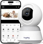 Hugolog 3K 5MP Indoor Pan/tilt Security Camera With Auto-focus,ideal For Baby. Fixed Price $50.00.