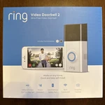 Ring Video Doorbell 2 Wire Free 1080P Hd Wifi Satin Nickel Venetian Nib Sealed. Fixed Price $100.00.