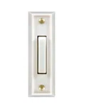 Heath Zenith Wired White Door Bell (SL-715-1) Fs. Fixed Price $10.00.