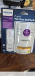 Philips Wireless Plug-in Door Bell Kit With 8 Melodies And 1 Push Button. Fixed Price $14.50.