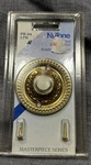 Nutone Lighted Doorbell PB-24 Brass Medallion New Old Stock. Fixed Price $22.50.