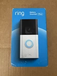 Ring Battery Doorbell Plus - Satin Nickel. Fixed Price $68.00.