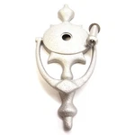 Ancient Treasures Rustic Satin Chrome Door Knocker With Privacy Viewer H504SAT. Fixed Price $11.95.