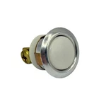 Edwards Signaling 620 Low Voltage Non Illuminated Push Button Polished Chrome. Fixed Price $16.99.